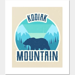 Kodiak Mountain Bear Posters and Art